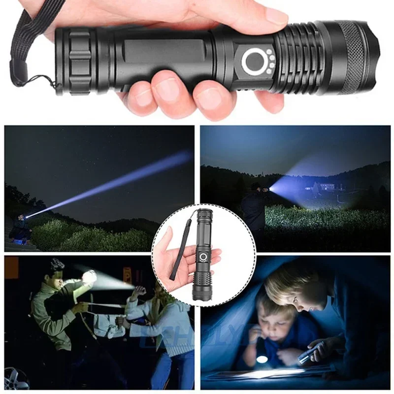 Linterna Led XHP70 de alta pot - Outdoor Lighting Guide reseña y precio