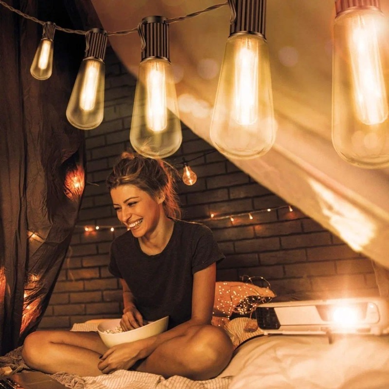 Guirnalda de Luces LED Solares - Outdoor Lighting Event reseña y precio